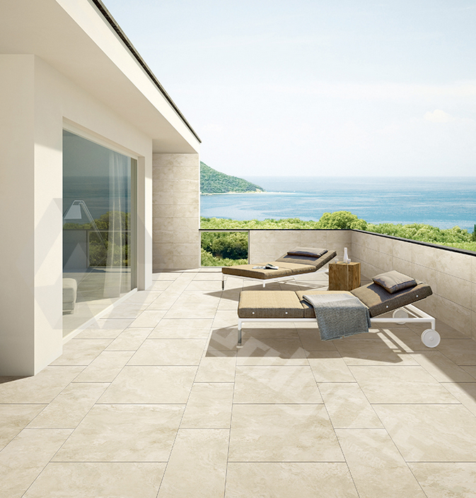 Carreaux antidérapants pour terrasse et extérieur